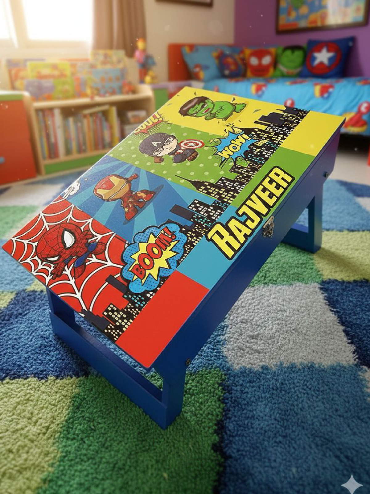Personalised kids study table