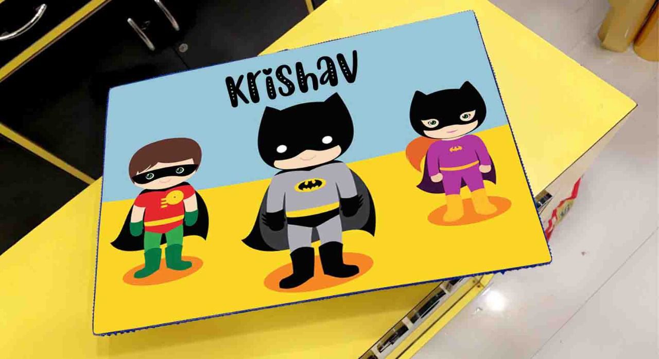 Personalised Lap Cushion Table