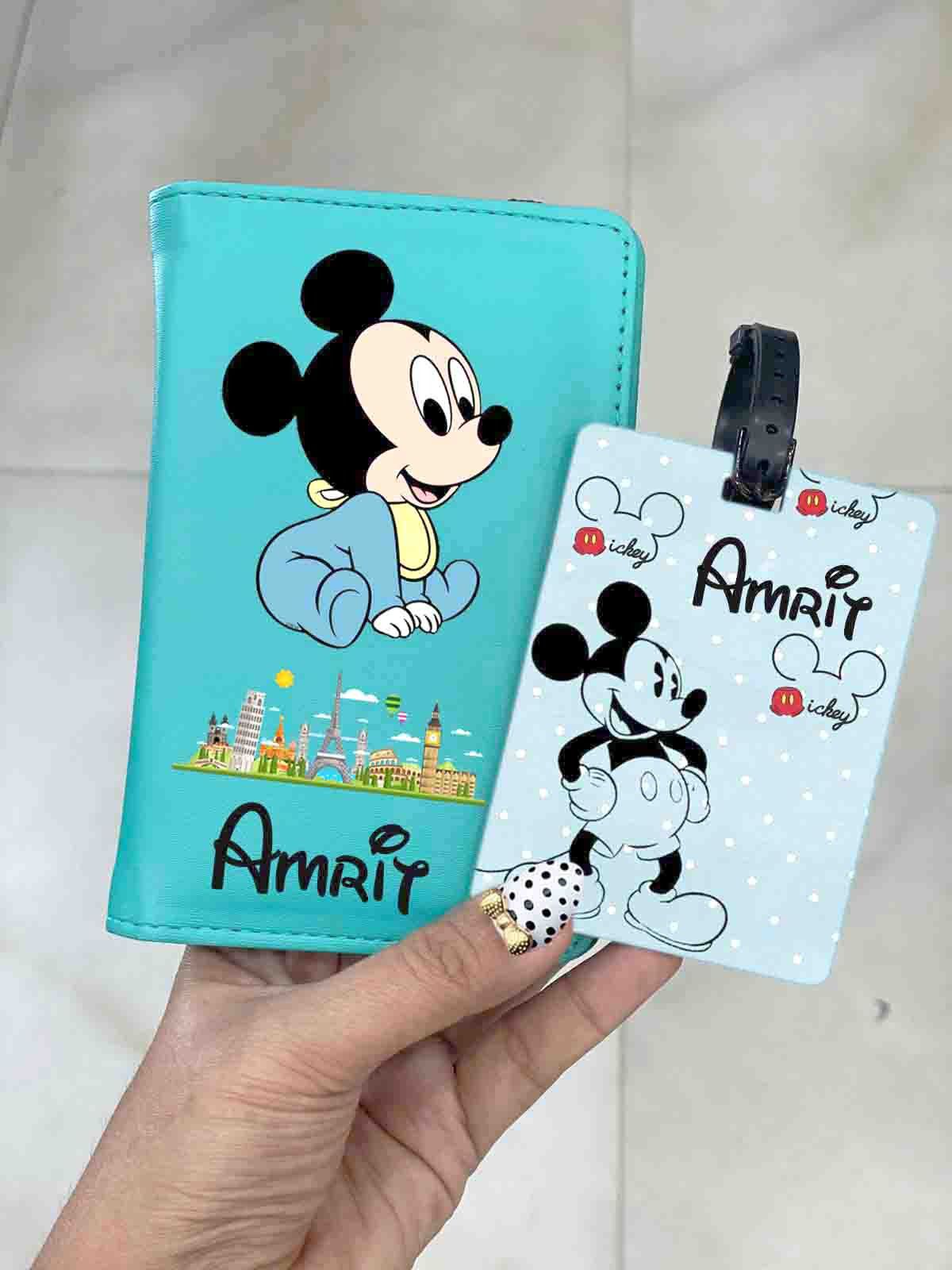 Passport and Personalised Bag Tag