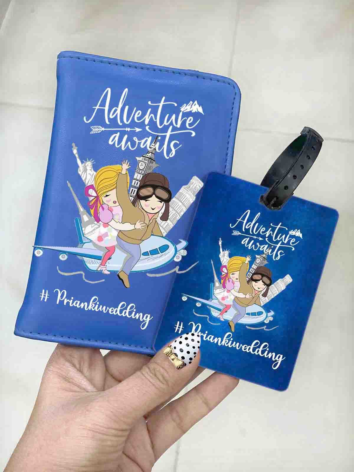 Passport and Personalised Bag Tag