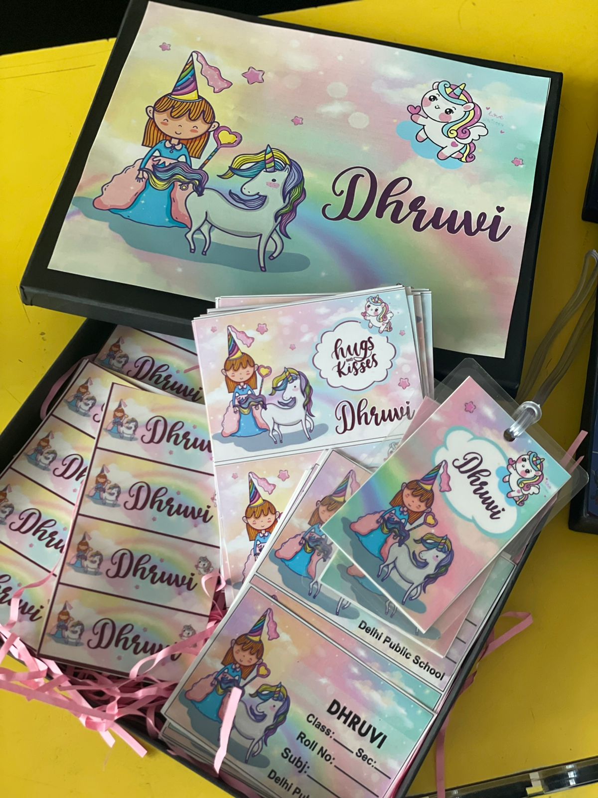 Personalised School kit with black box