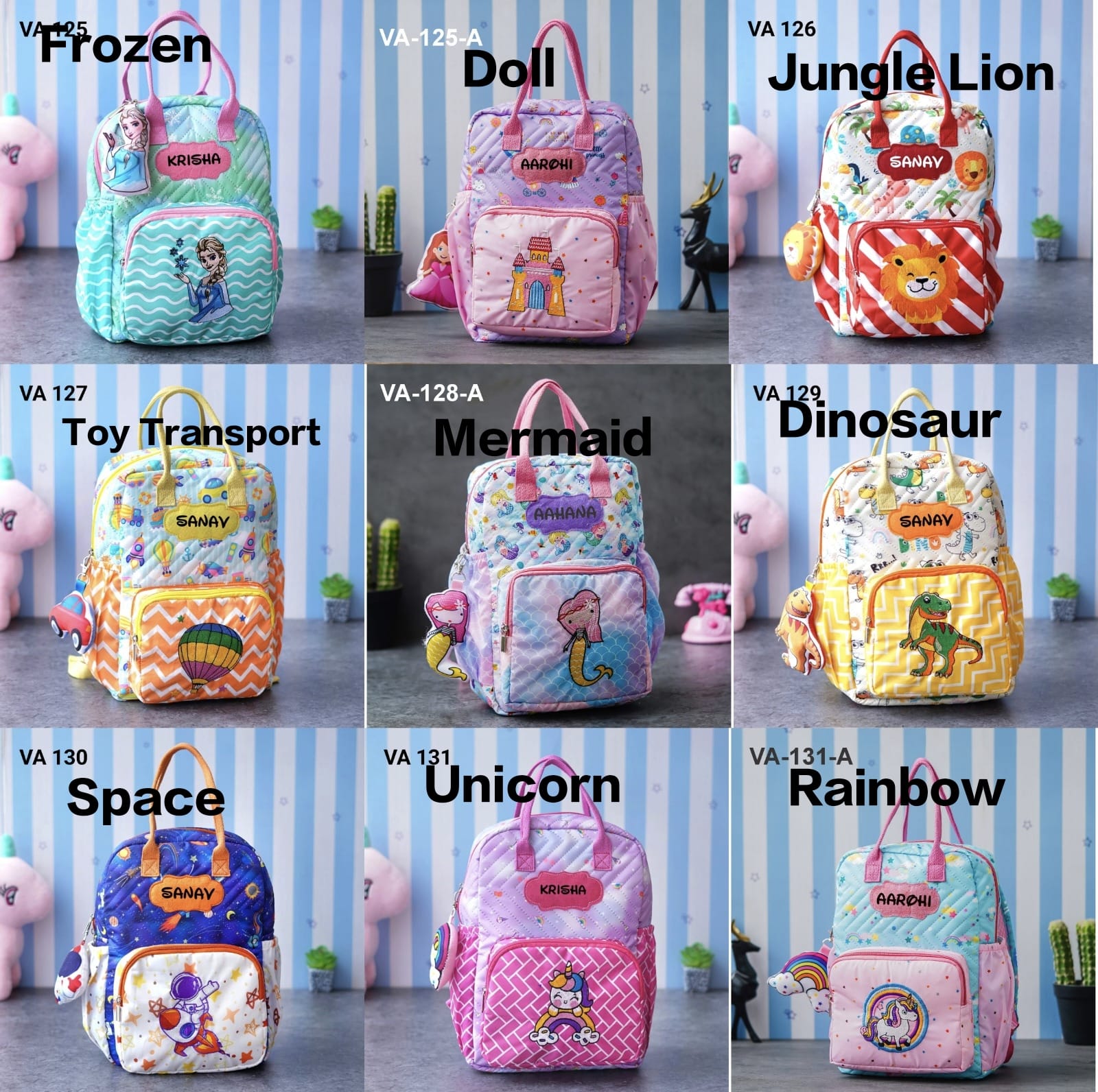 Personalised Box Bagpack