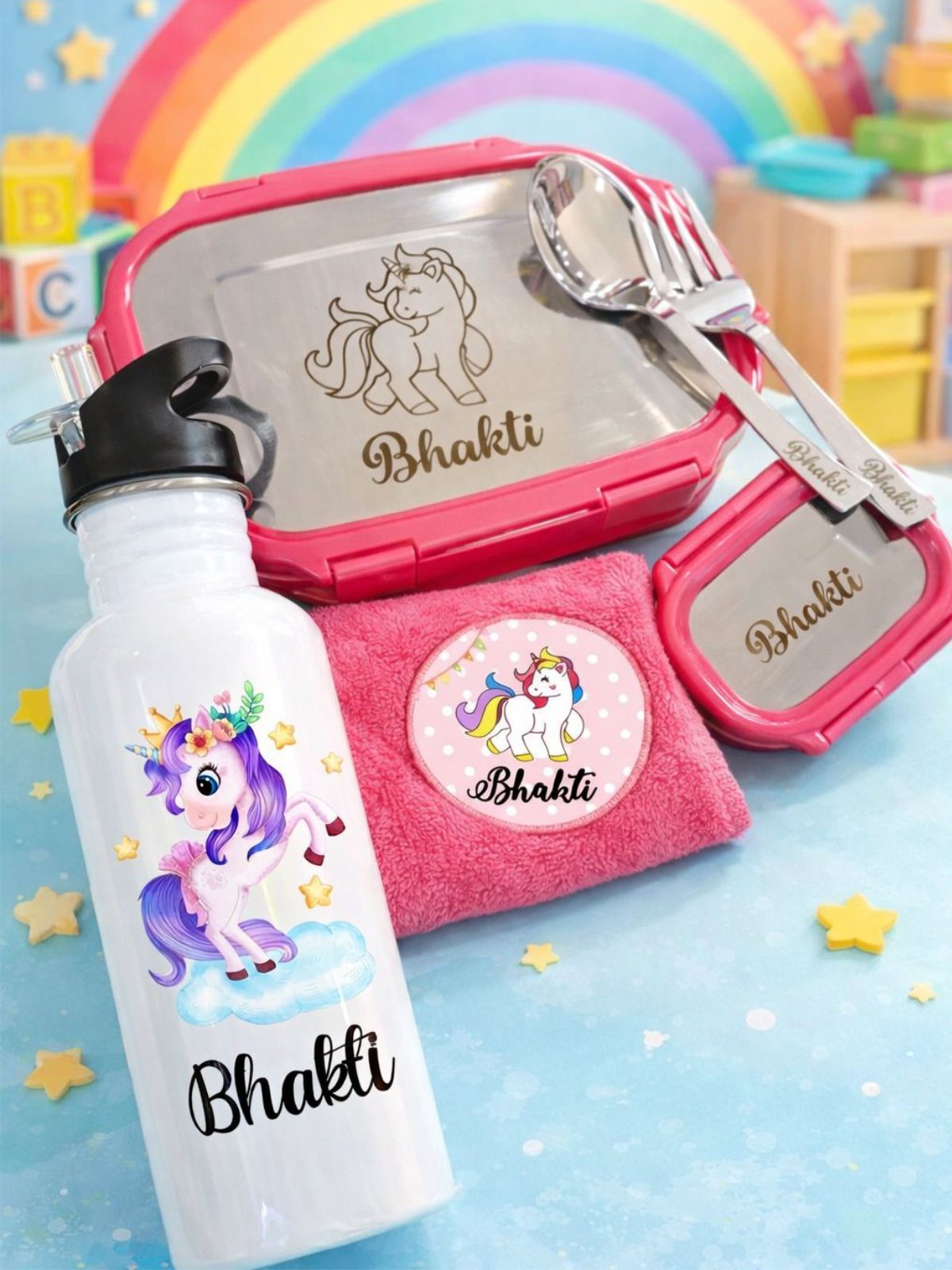 Personalised Veigo Lunchbox  Combo