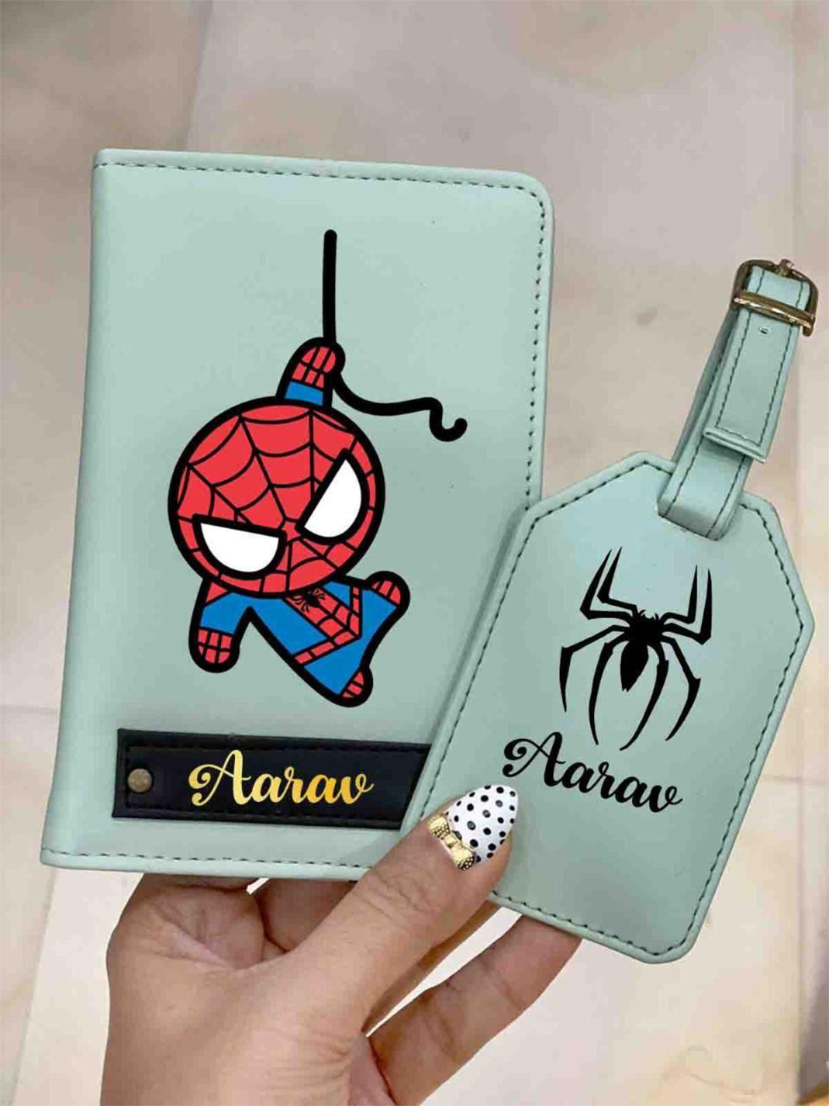 Printed Passport Covers and Tag