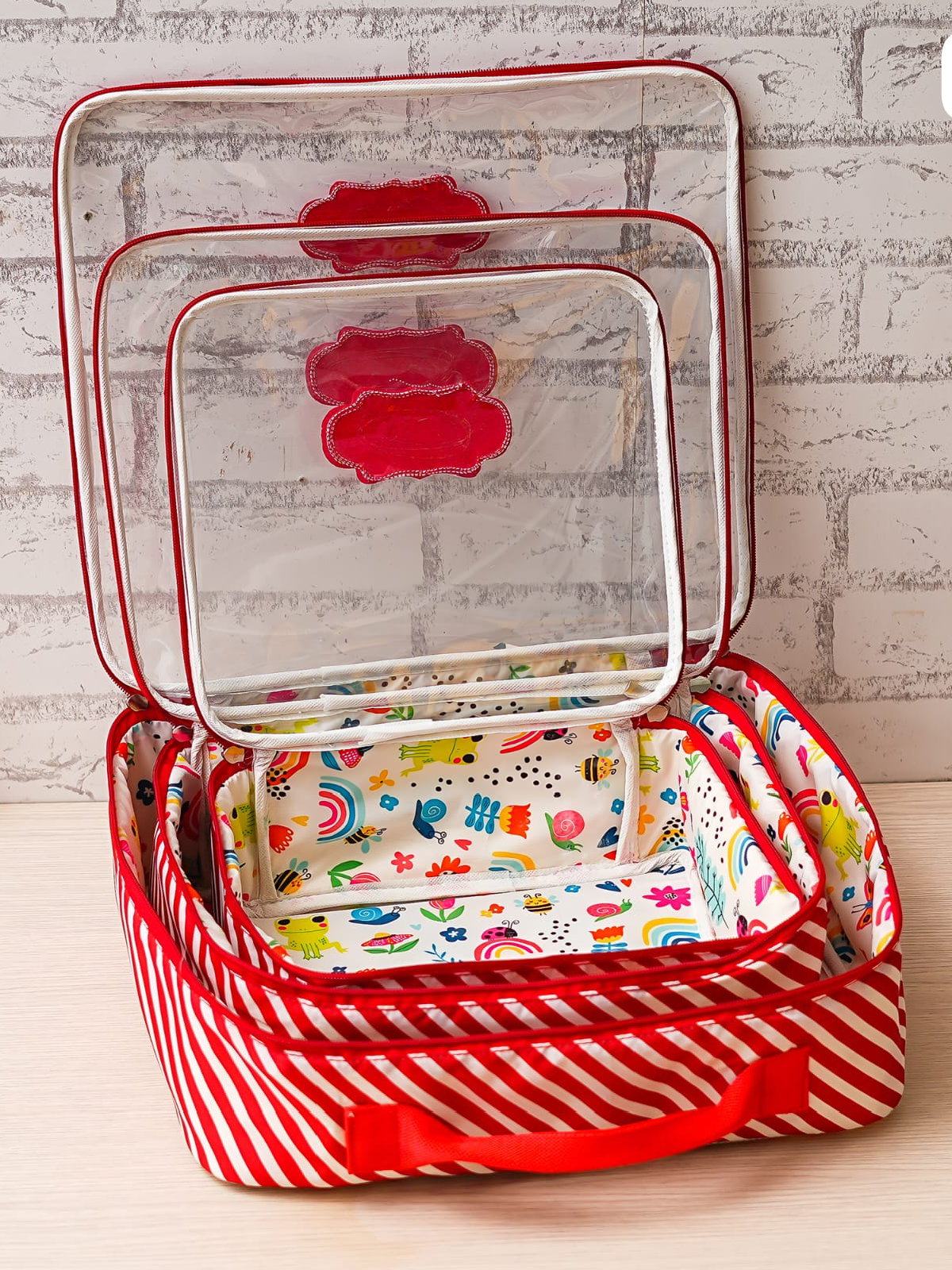 Personalised 3 piece organiser set