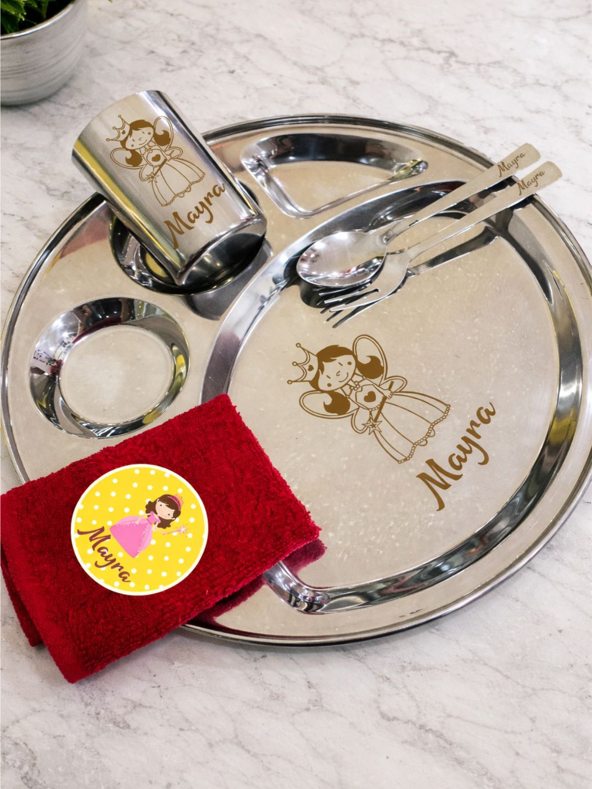 Personalised plate set