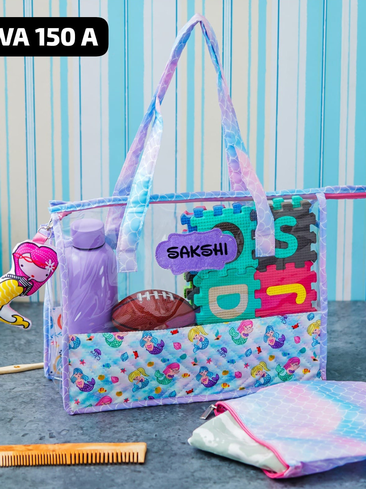 Personalised Premium Swimming Bag with pouch