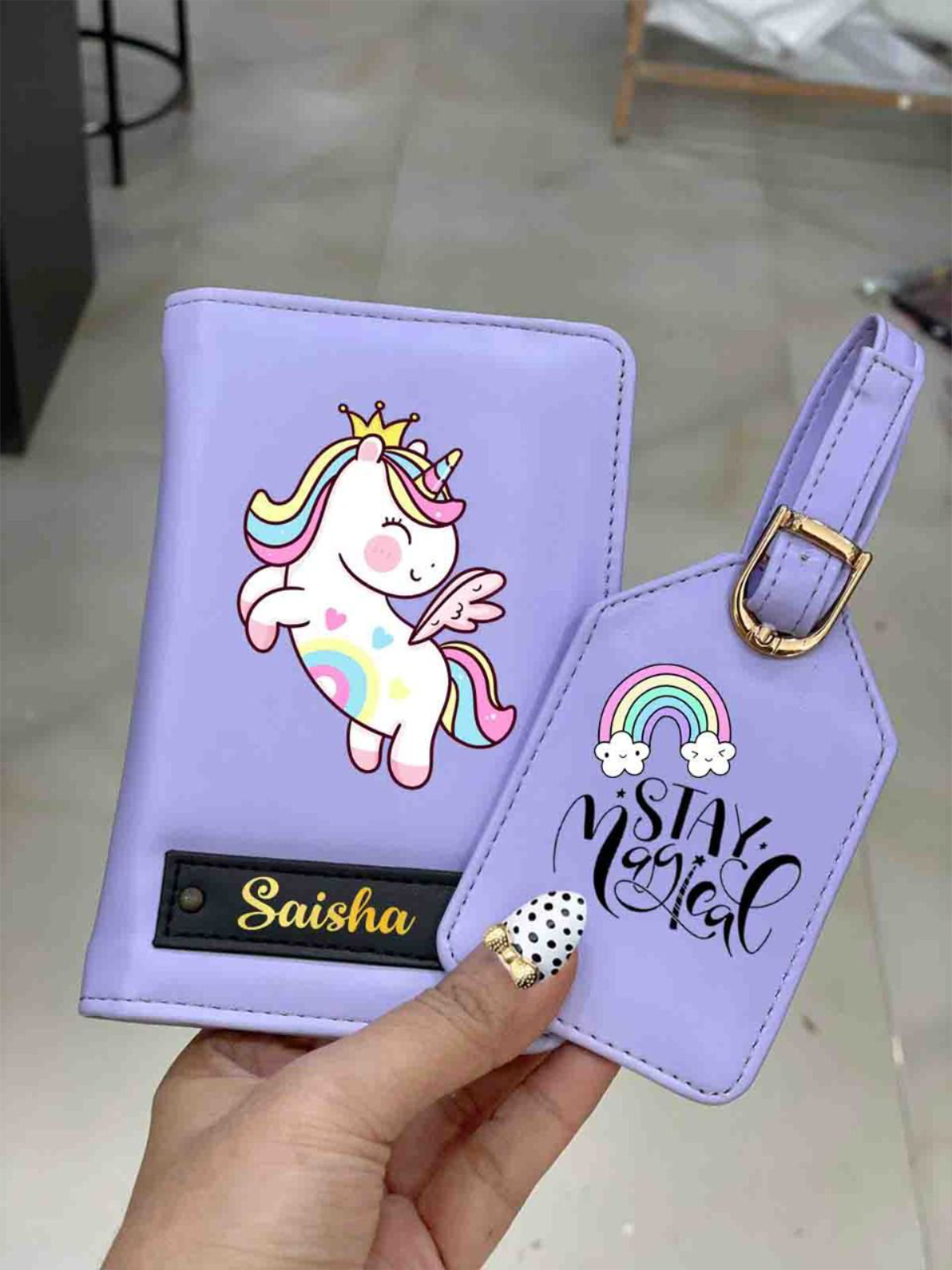 Printed Passport Covers and Tag