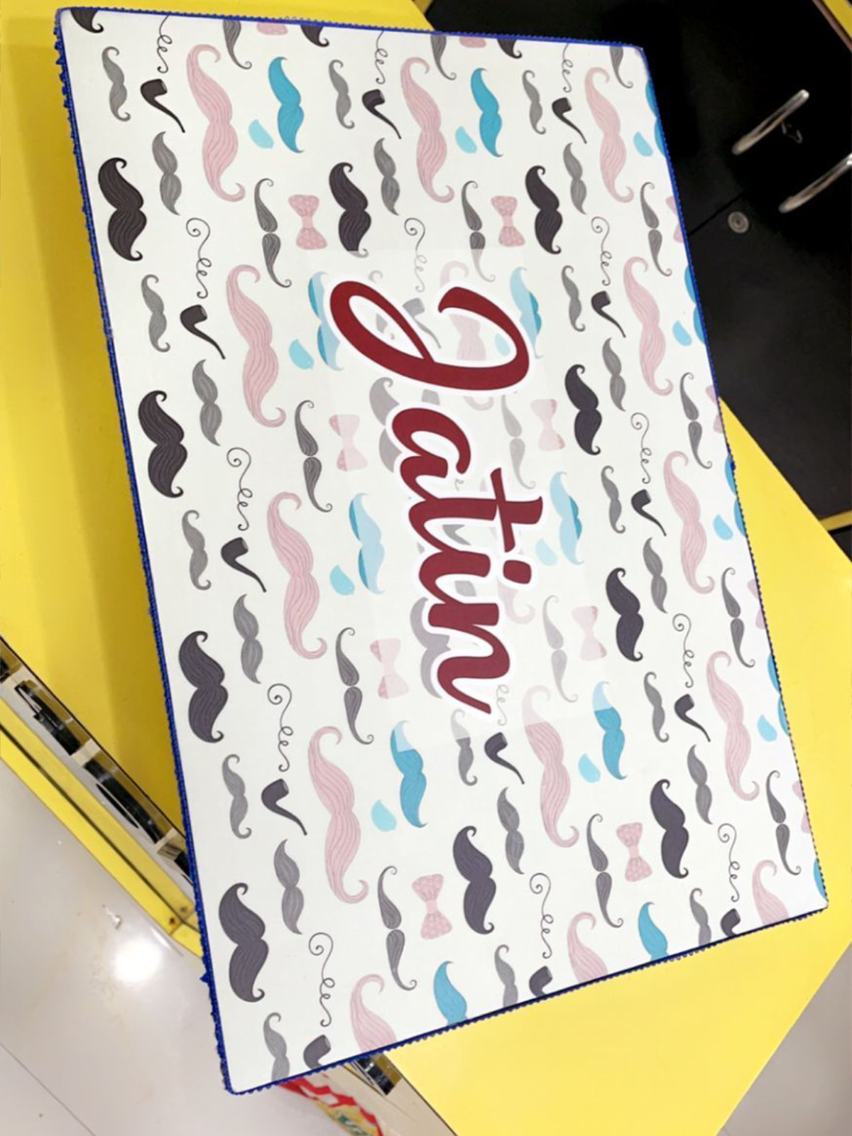 Personalised Lap Cushion Table
