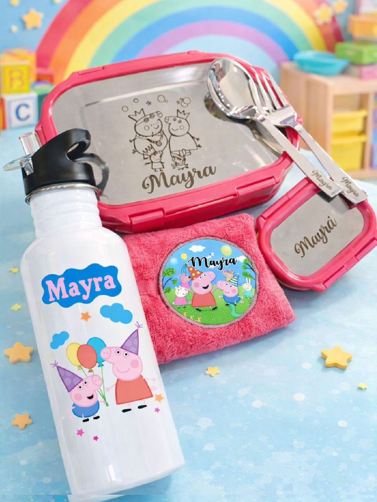 Personalised Veigo Lunchbox  Combo