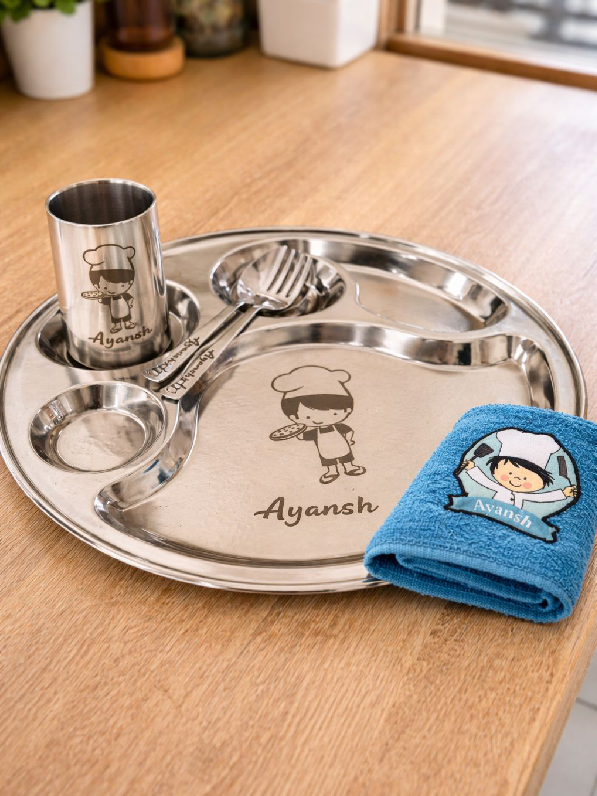 Personalised plate set