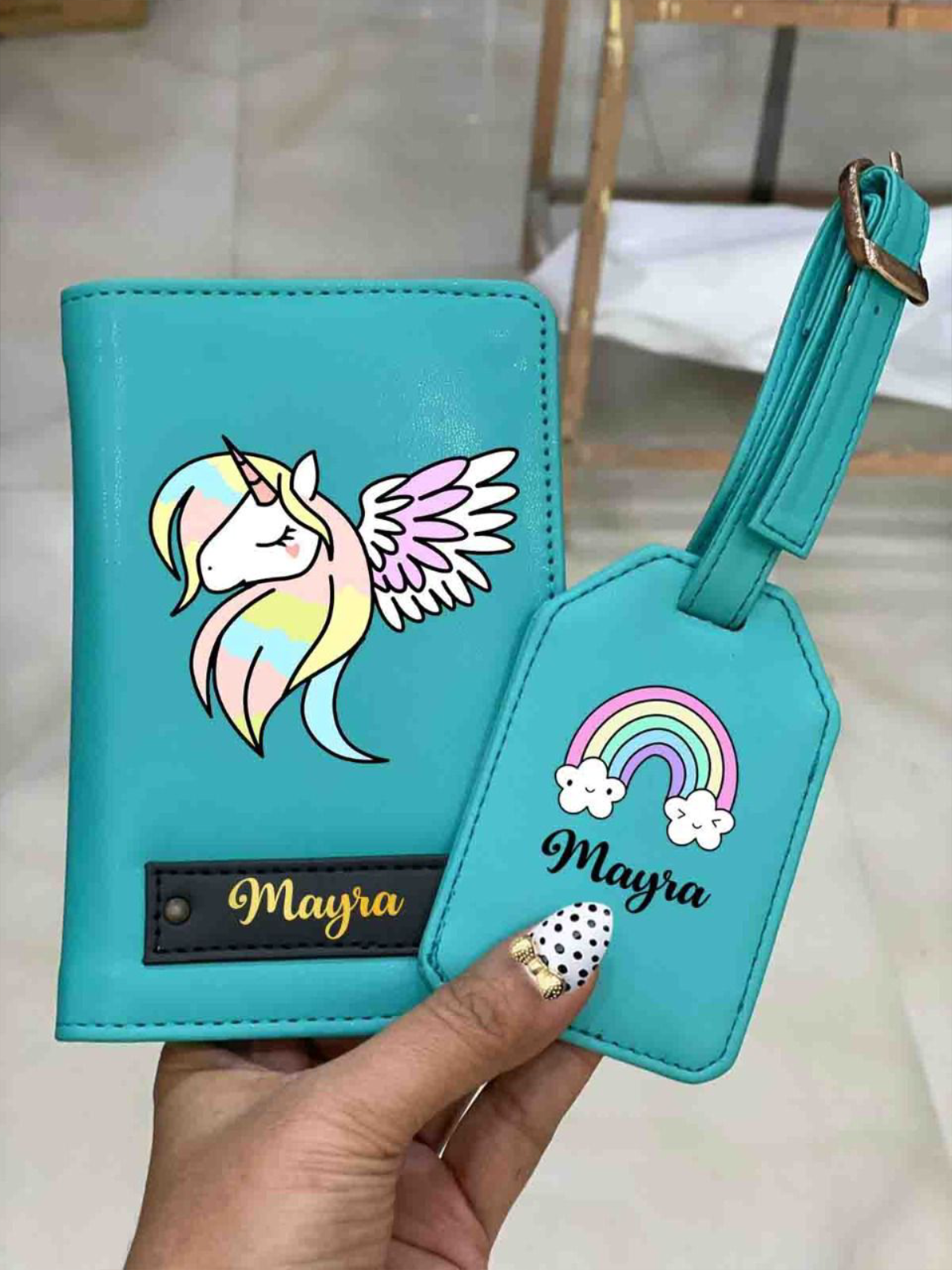 Printed Passport Covers and Tag
