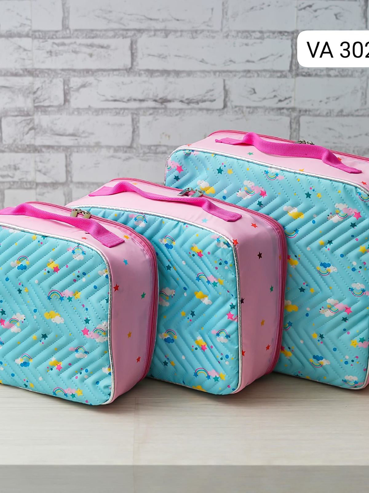 Personalised 3 piece organiser set