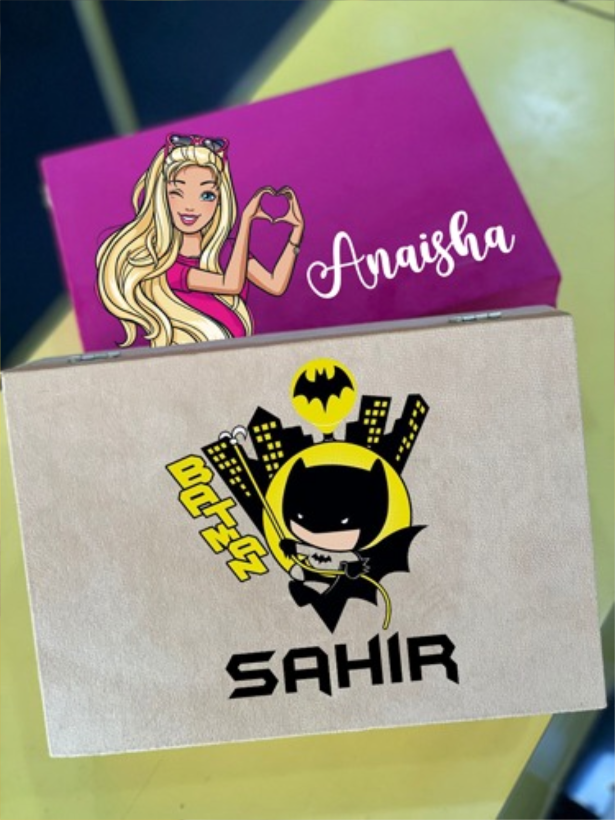 Personalised Pretty trunks
