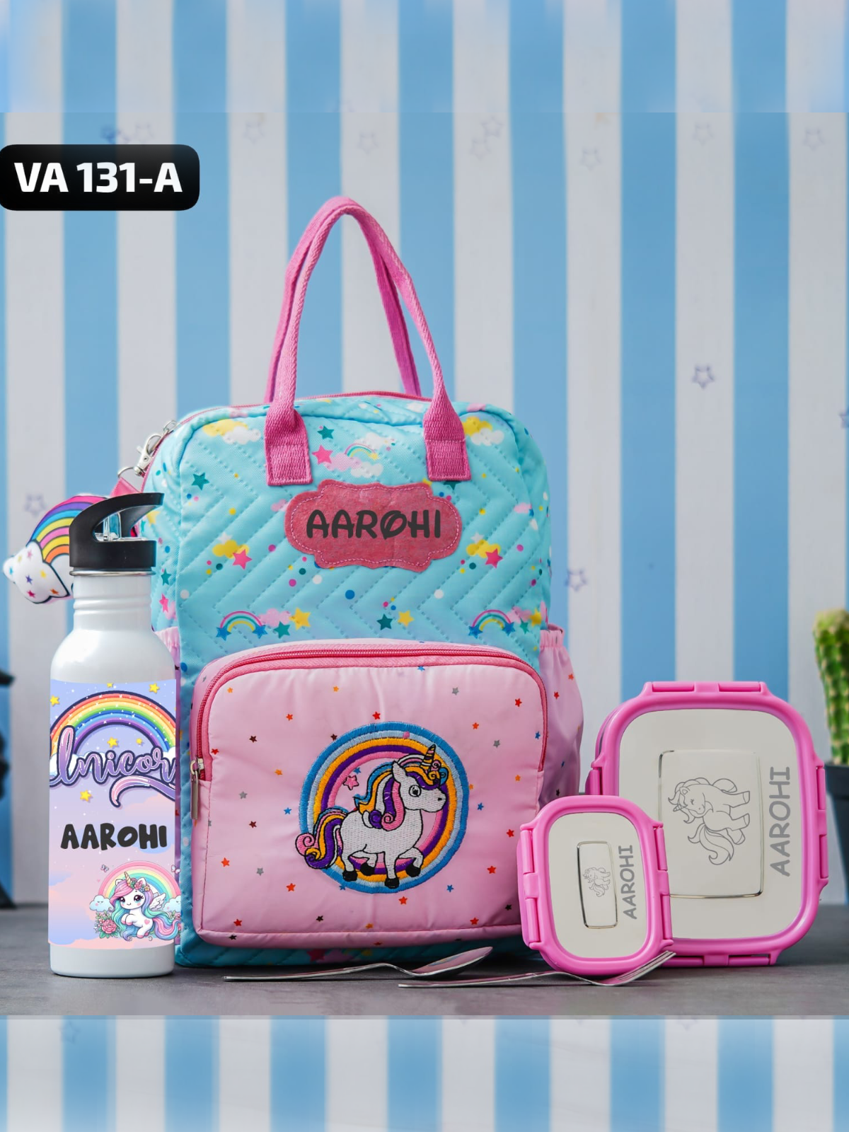 Personalised Box bagpack full combo