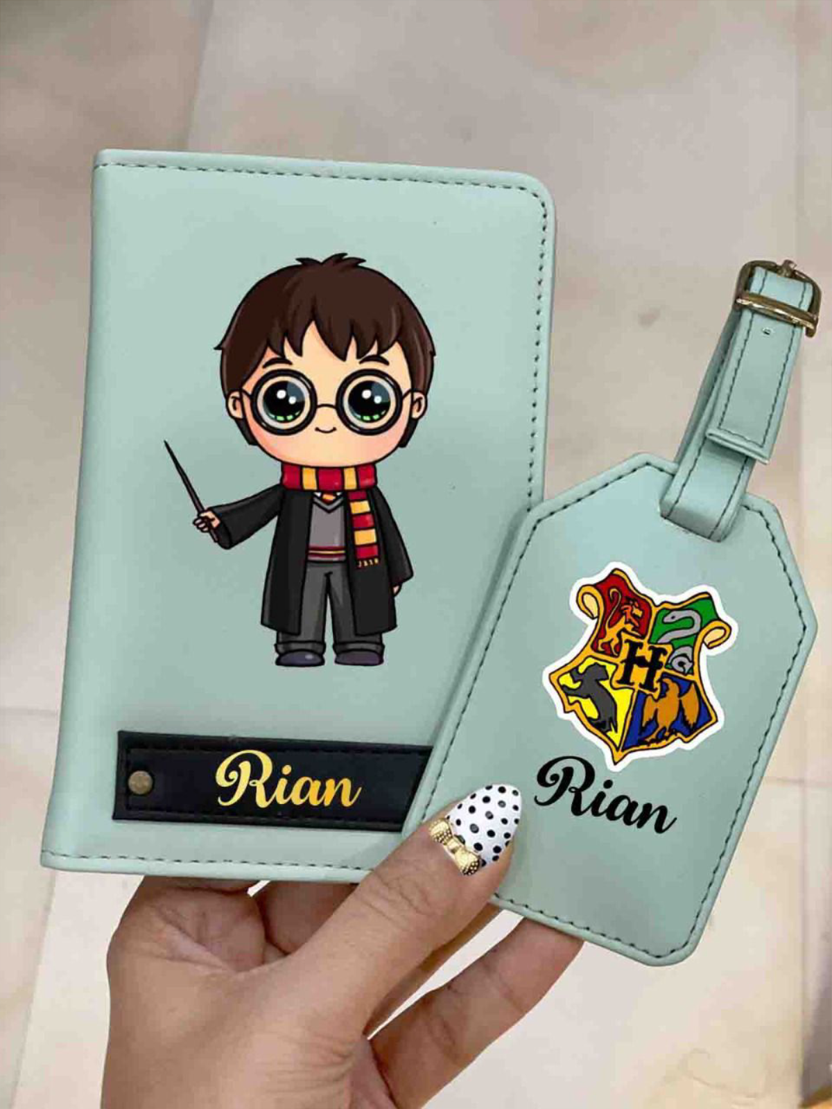 Printed Passport Covers and Tag