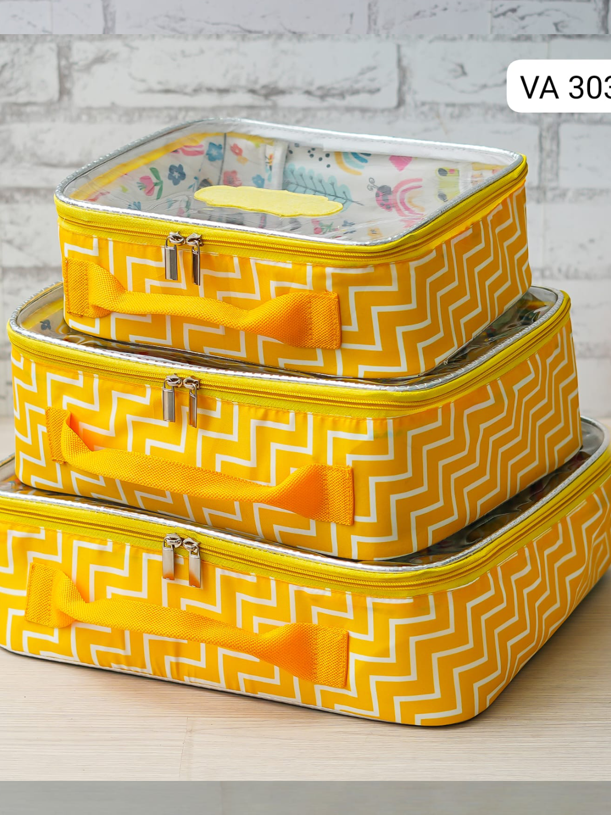 Personalised 3 piece organiser set