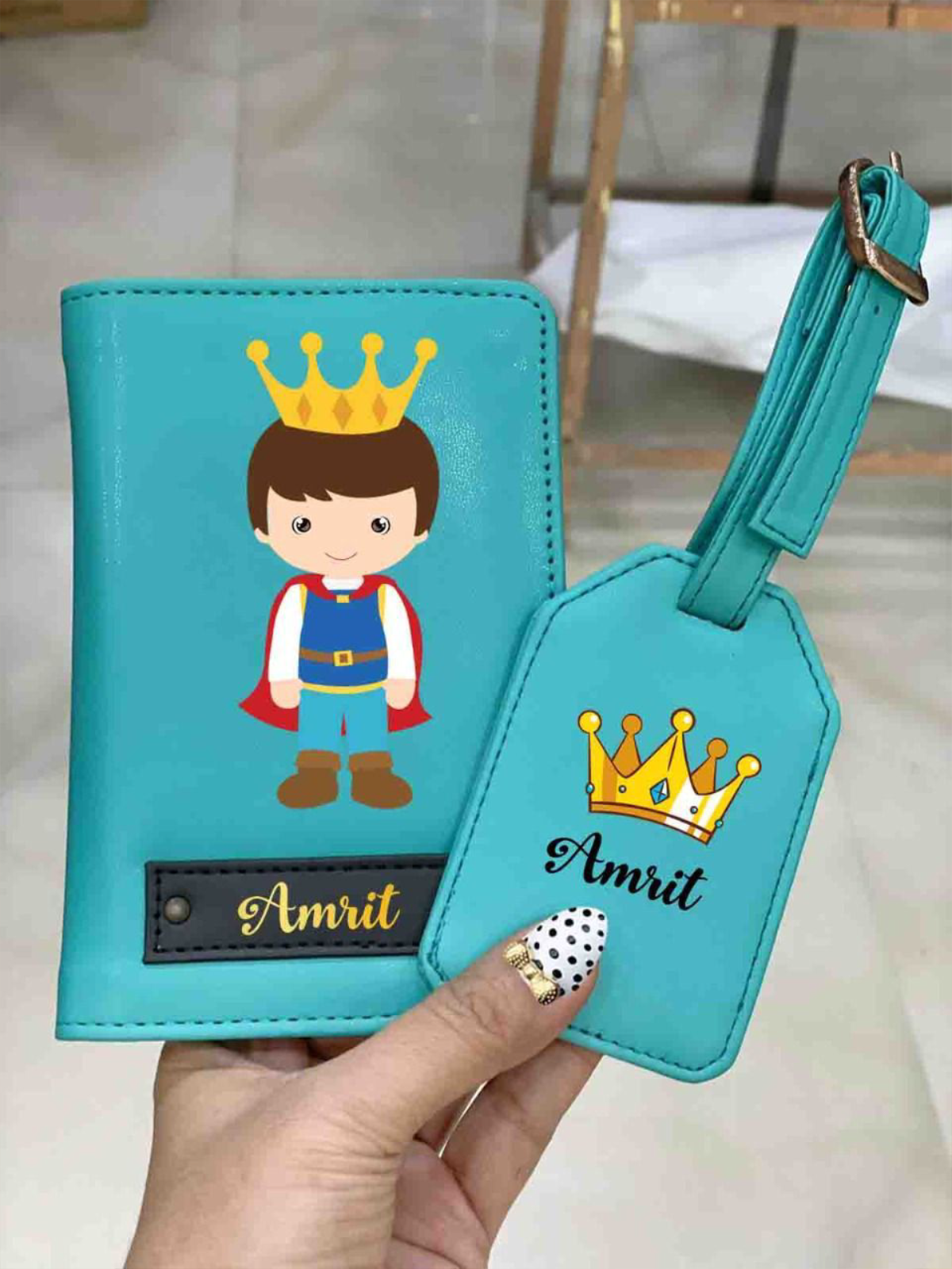 Printed Passport Covers and Tag