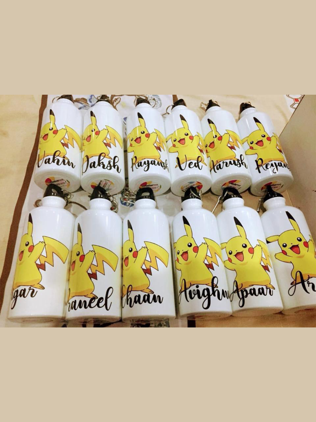 Personalised bottles