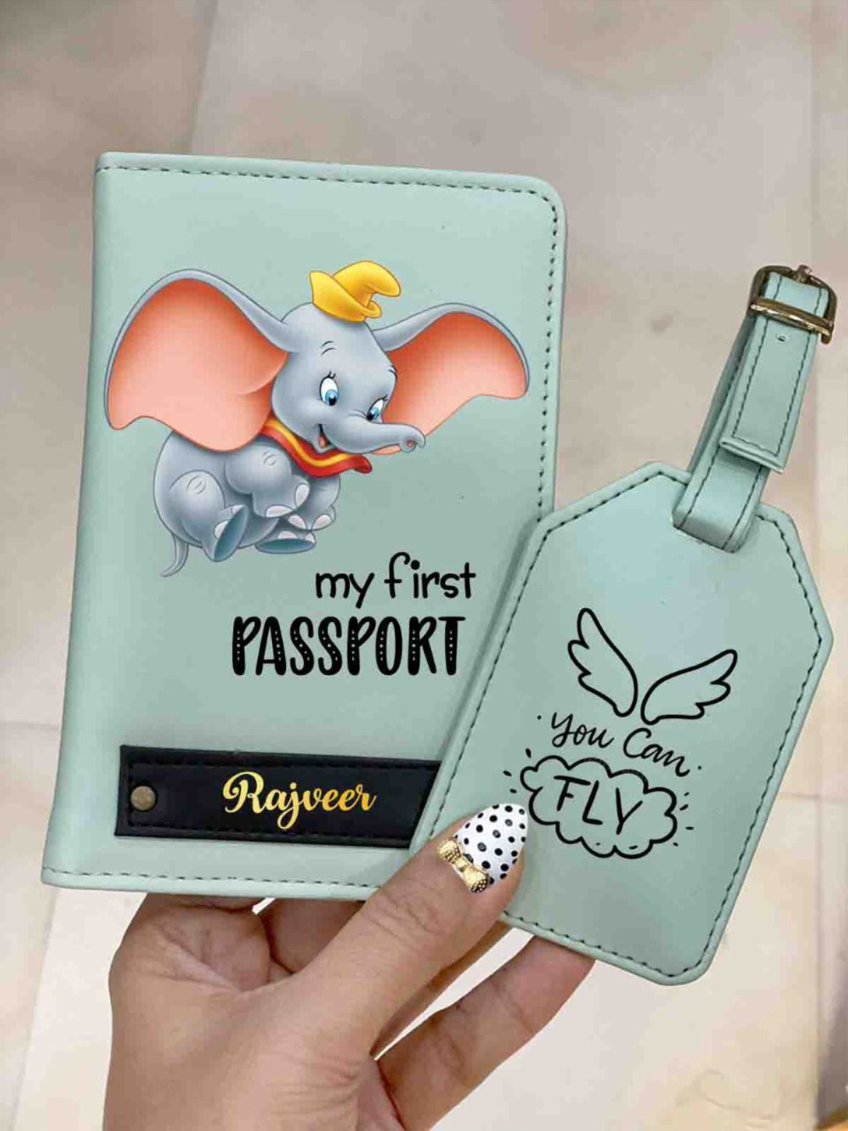 Printed Passport Covers and Tag