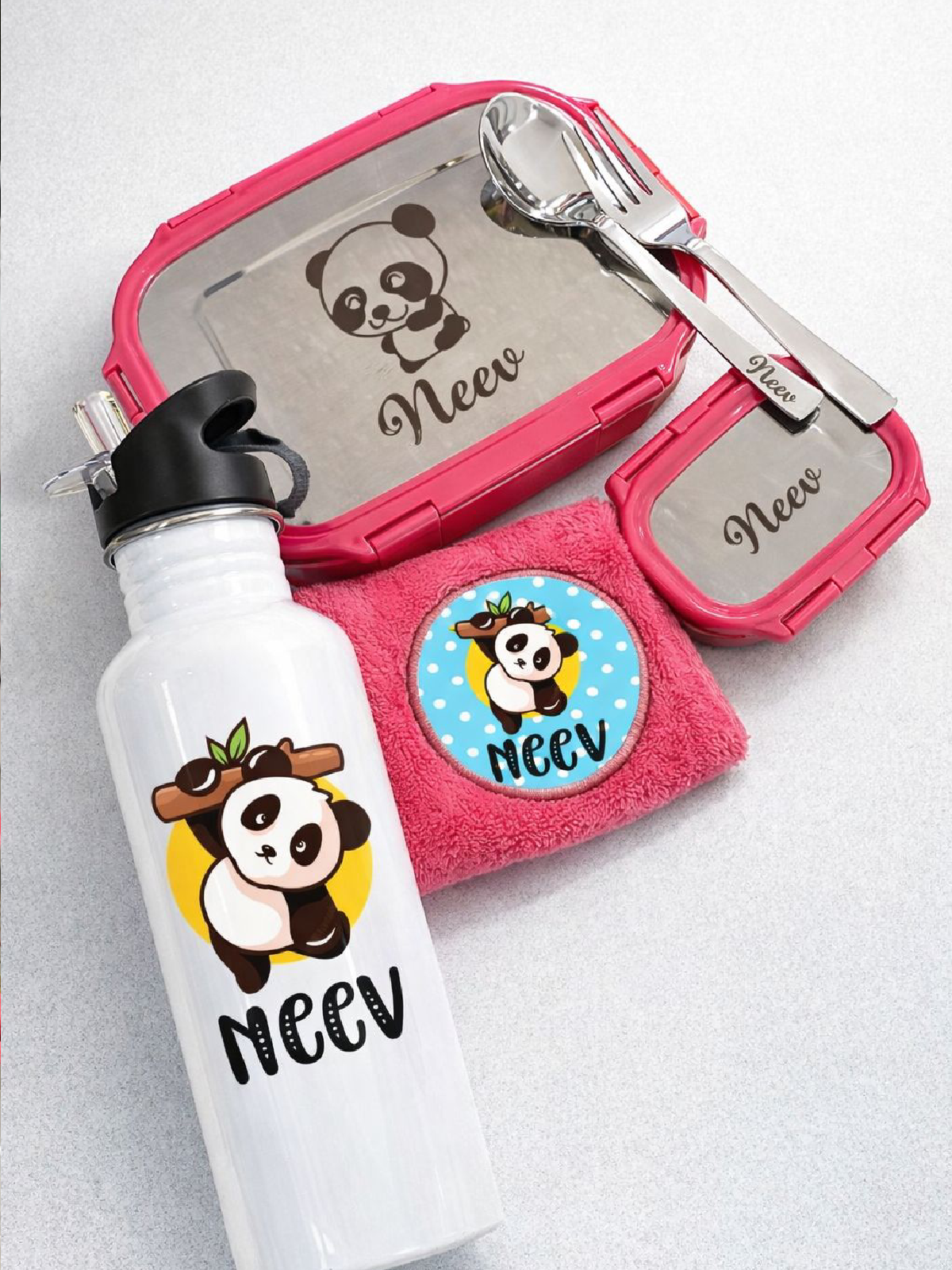 Personalised Veigo Lunchbox  Combo