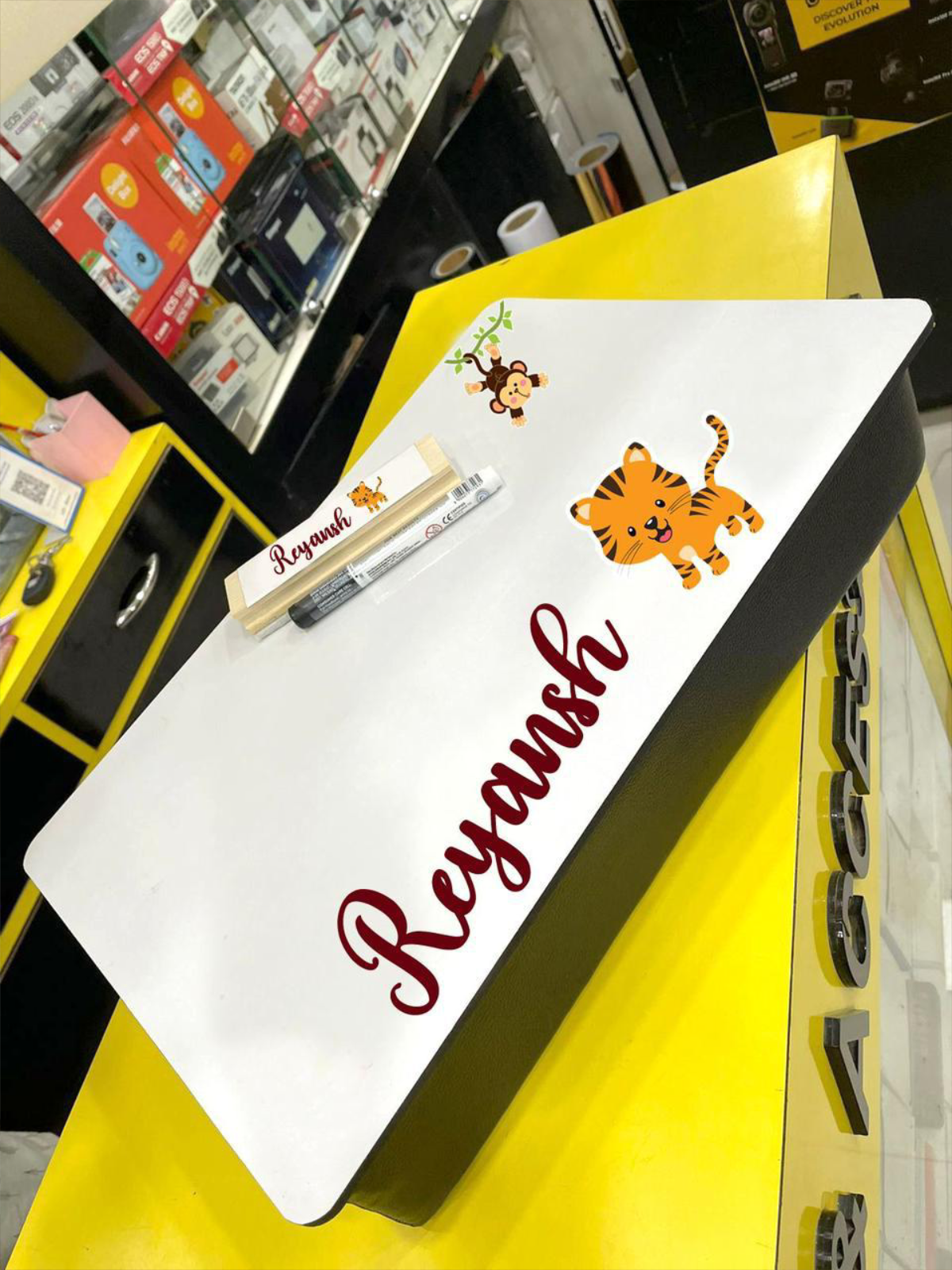 Personalised Lap Table with White Board (DUSTER FREE)