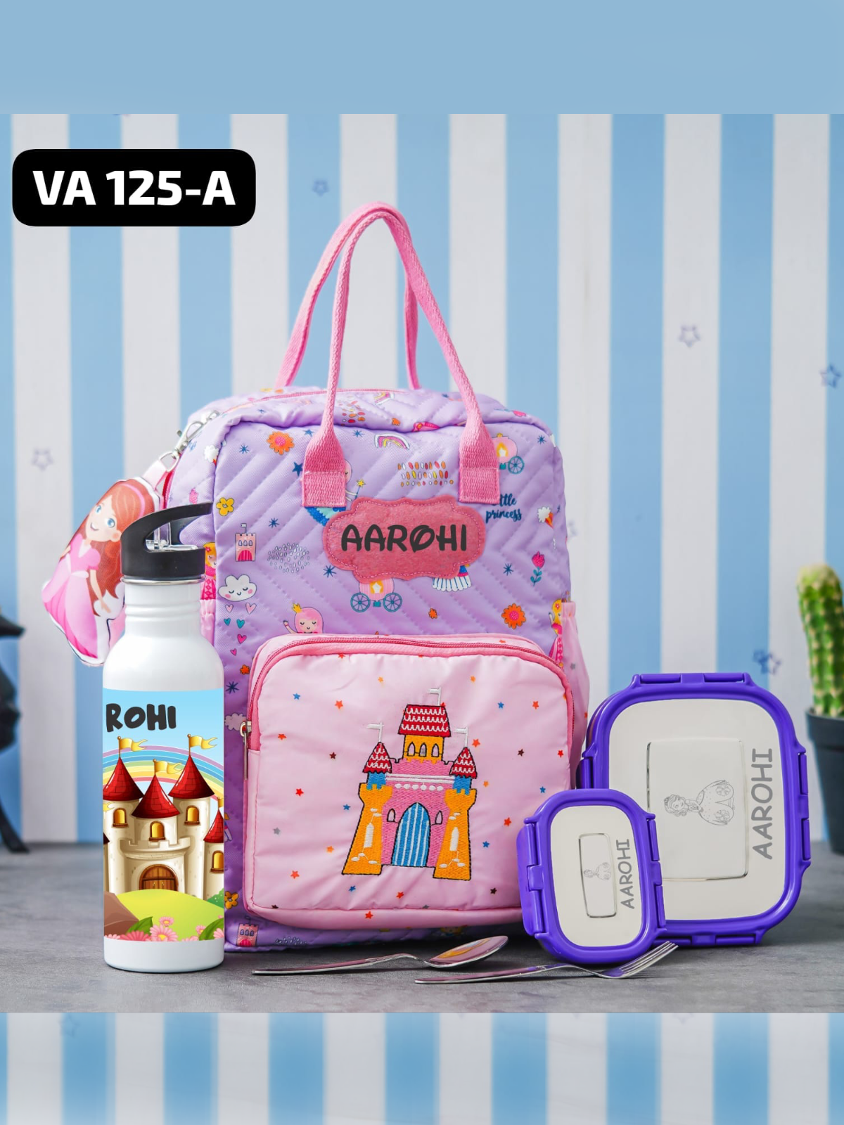 Personalised Box bagpack full combo