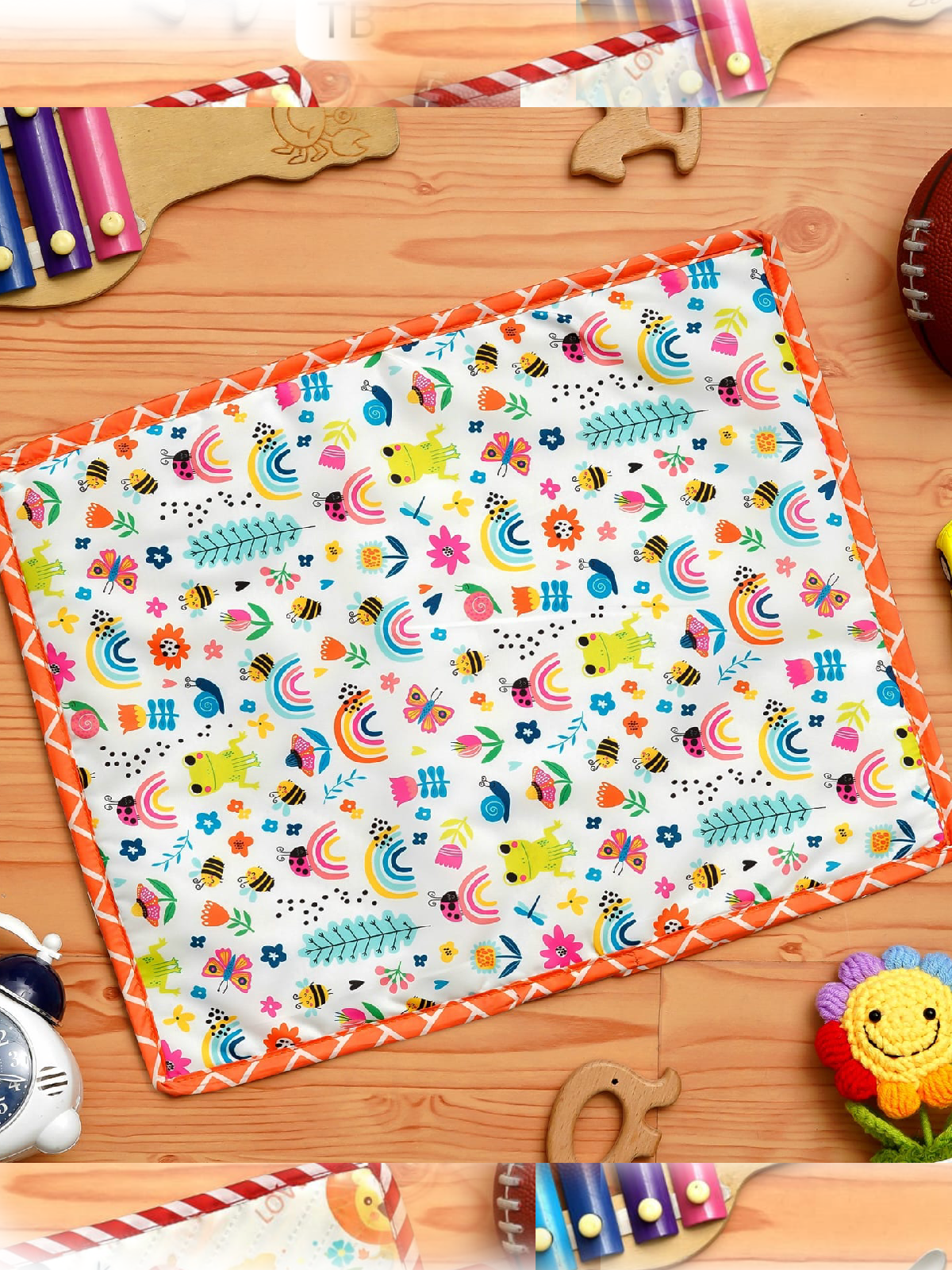 Personalised Mat with Spoon and Fork