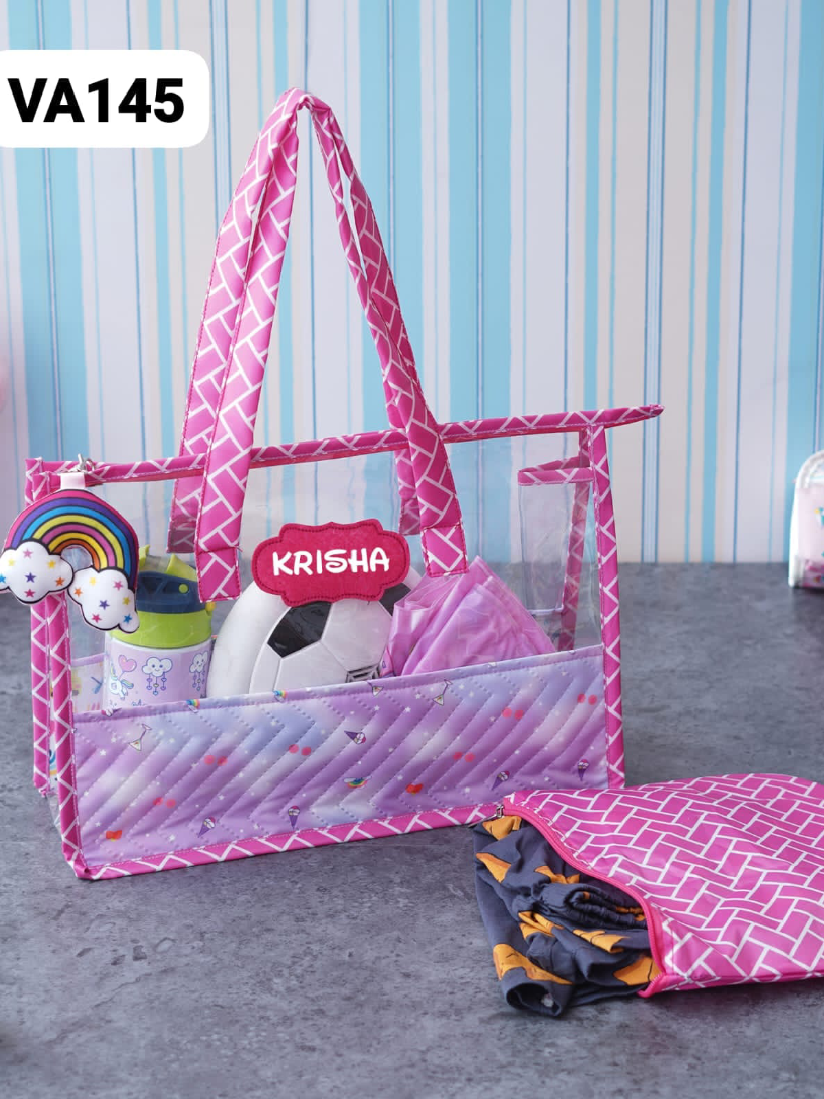Personalised Premium Swimming Bag with pouch
