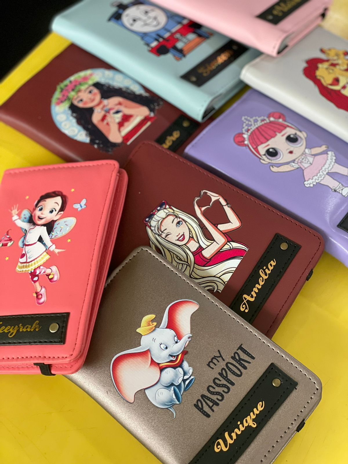Printed Passport Covers and Tag