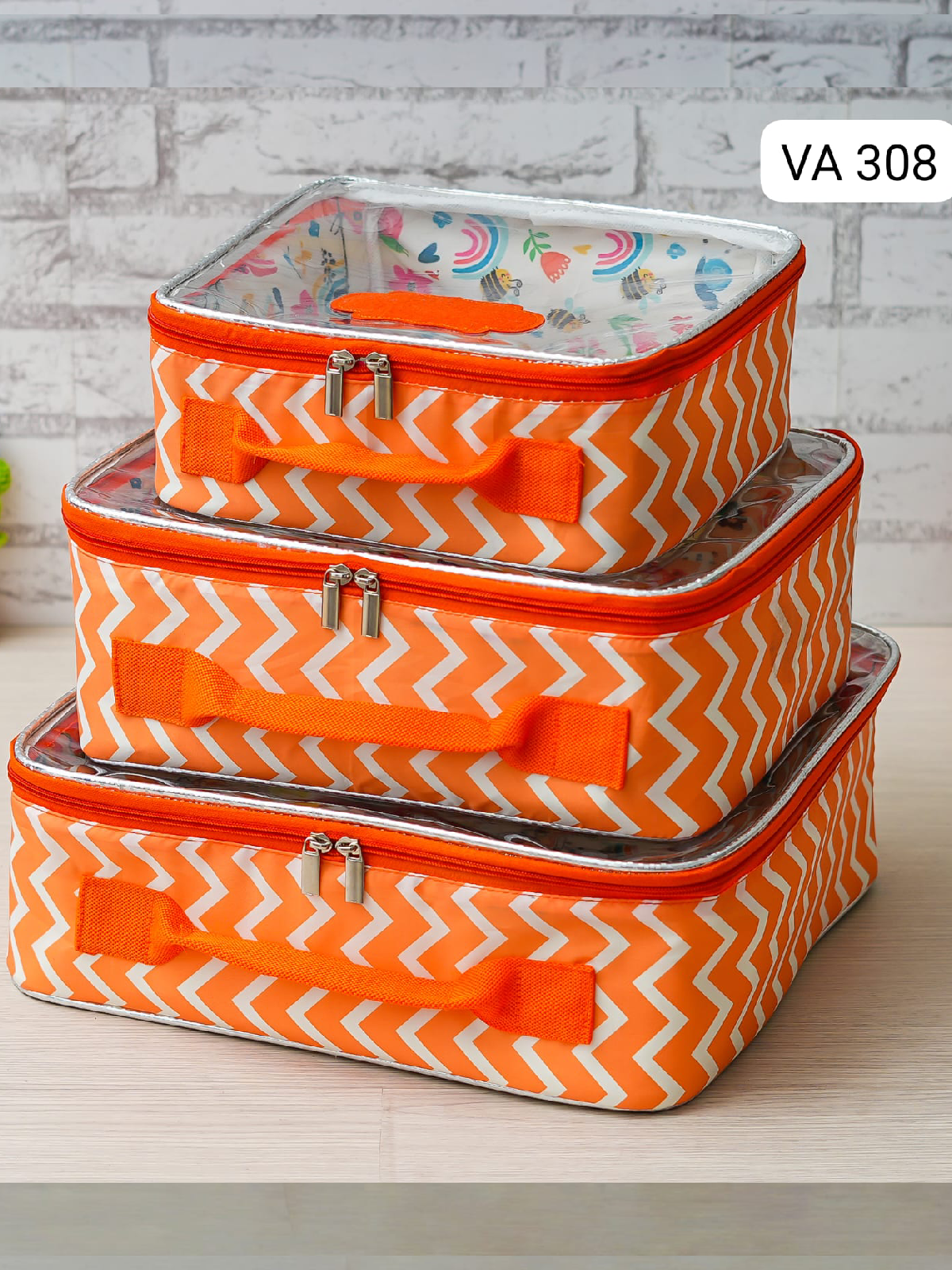 Personalised 3 piece organiser set