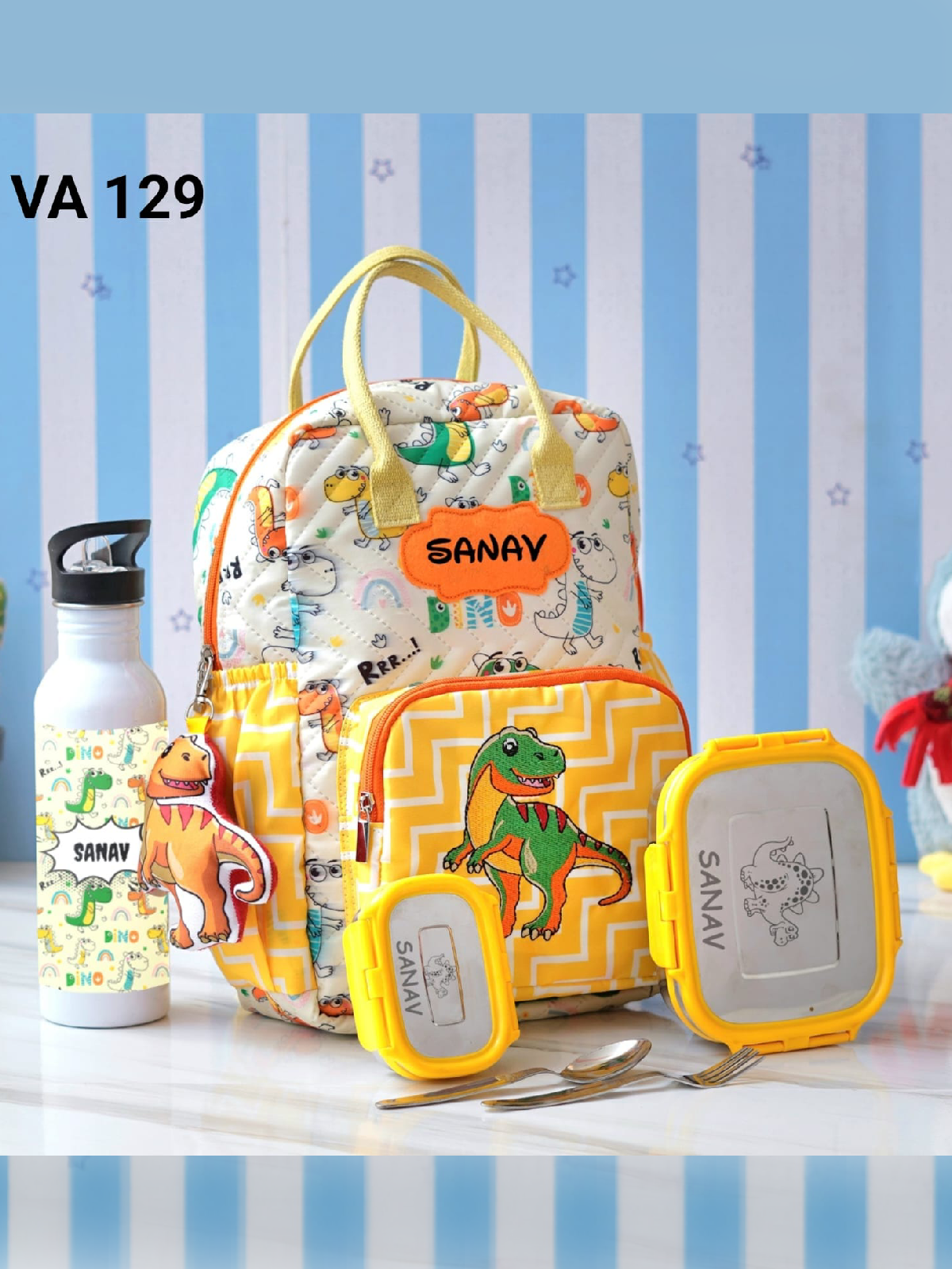 Personalised Box bagpack full combo