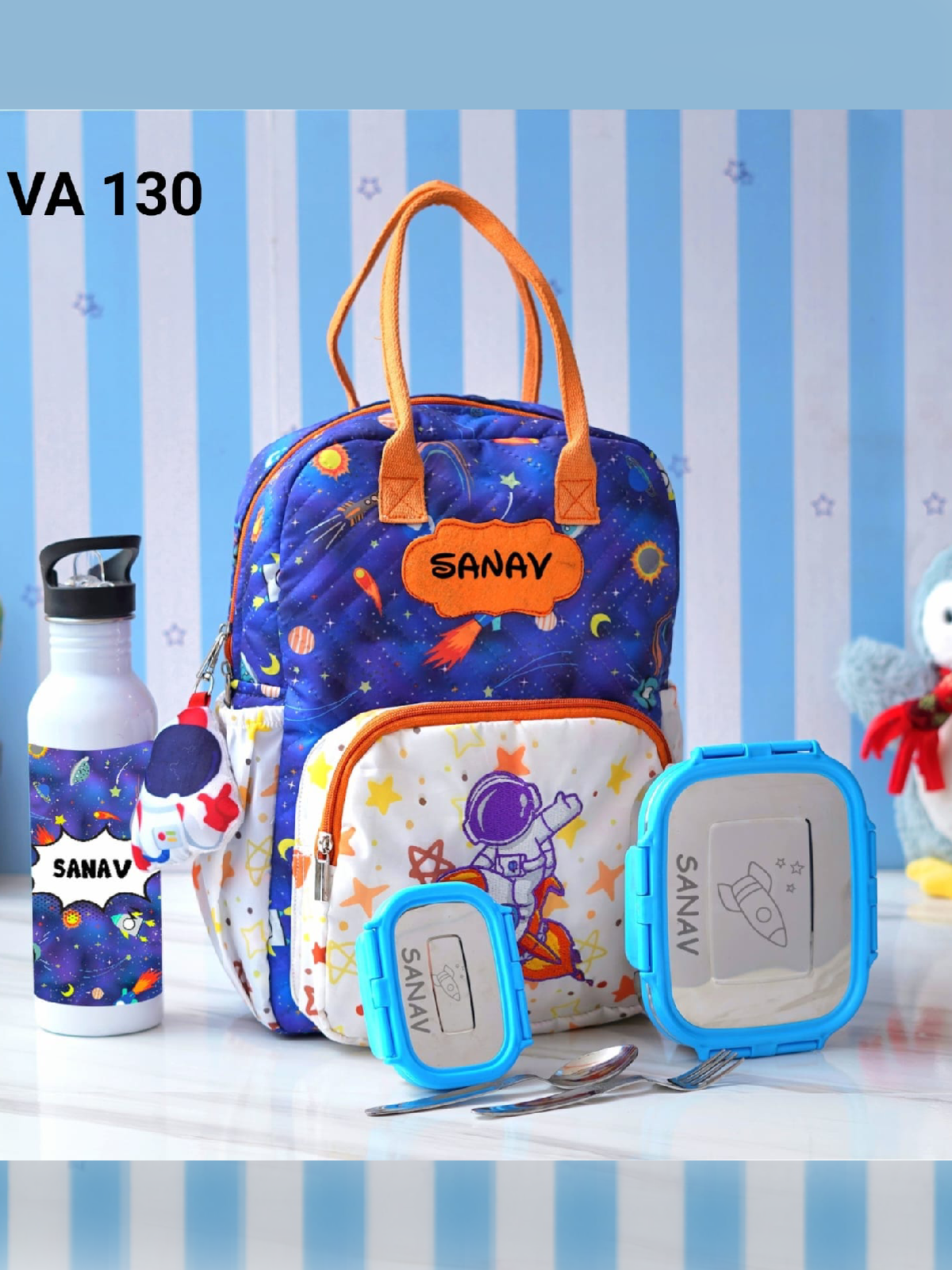 Personalised Box bagpack full combo