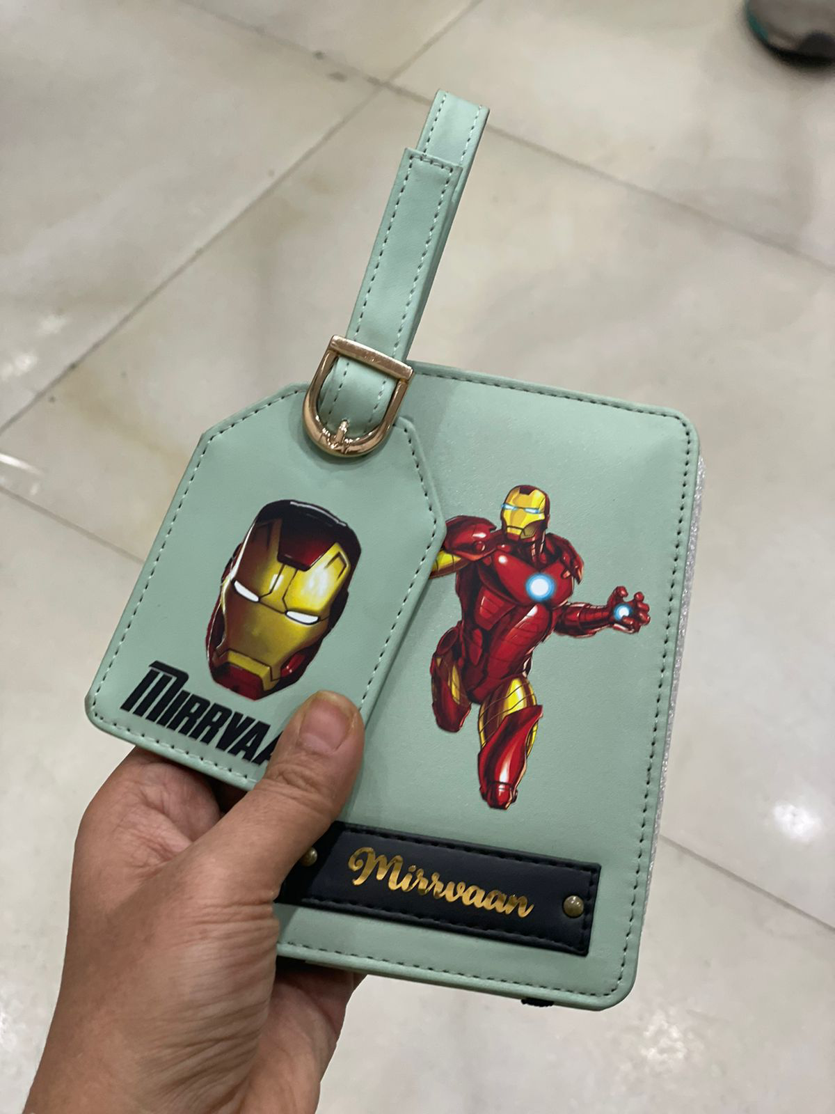 Printed Passport Covers and Tag