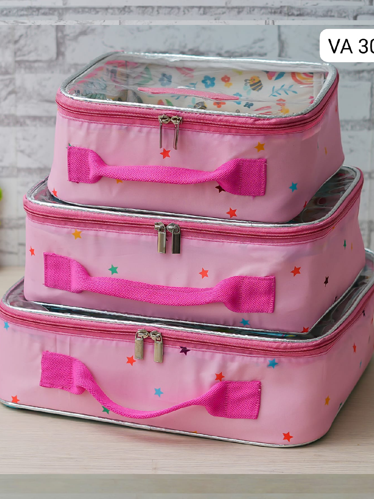 Personalised 3 piece organiser set