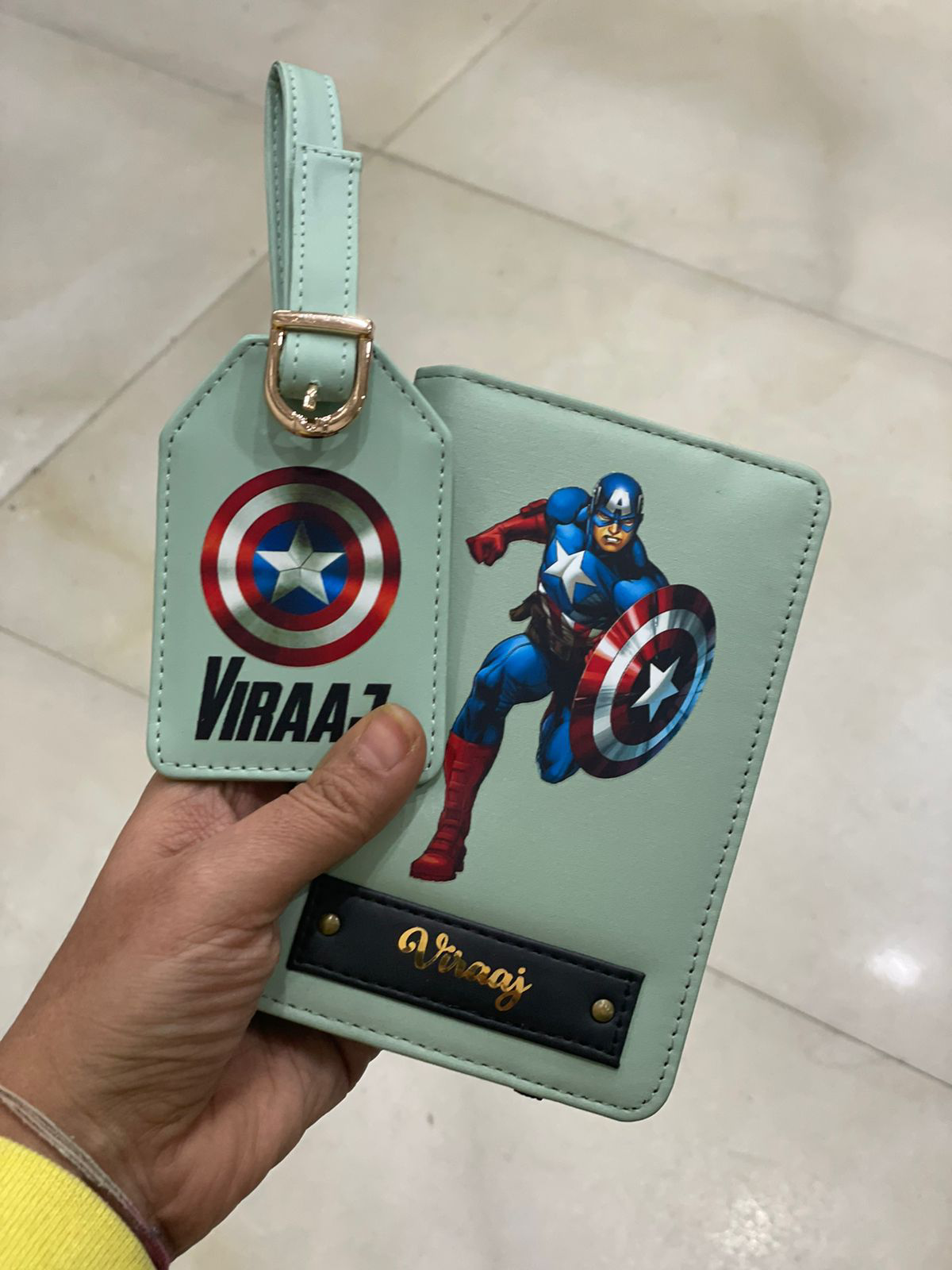 Printed Passport Covers and Tag