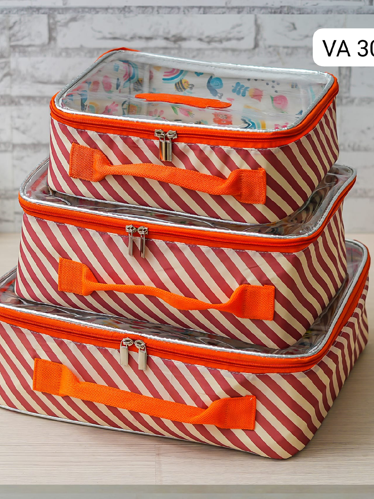 Personalised 3 piece organiser set