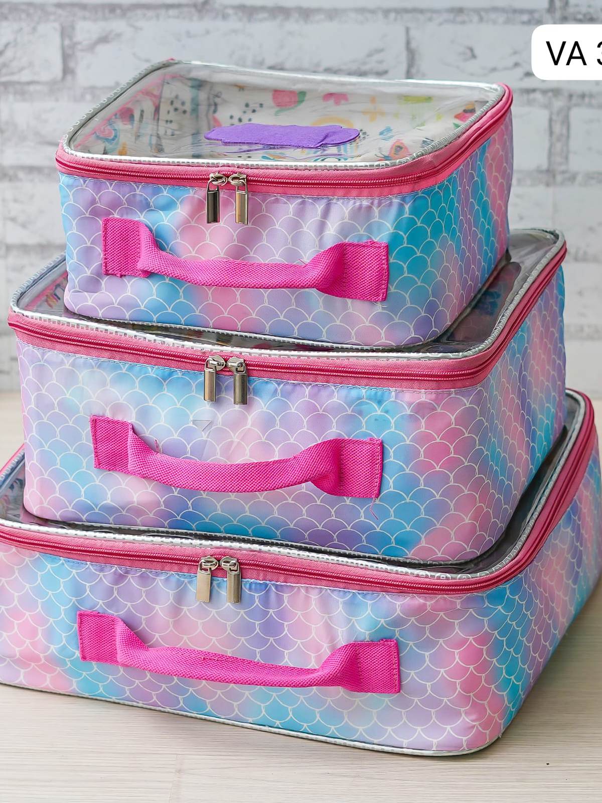 Personalised 3 piece organiser set