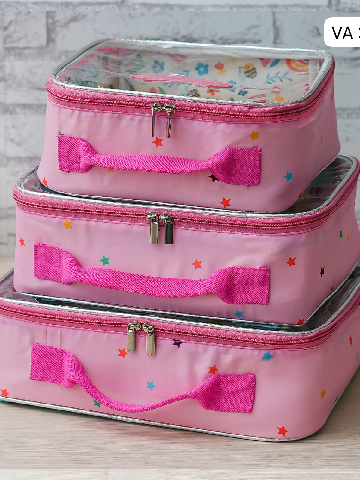 Personalised 3 piece organiser set