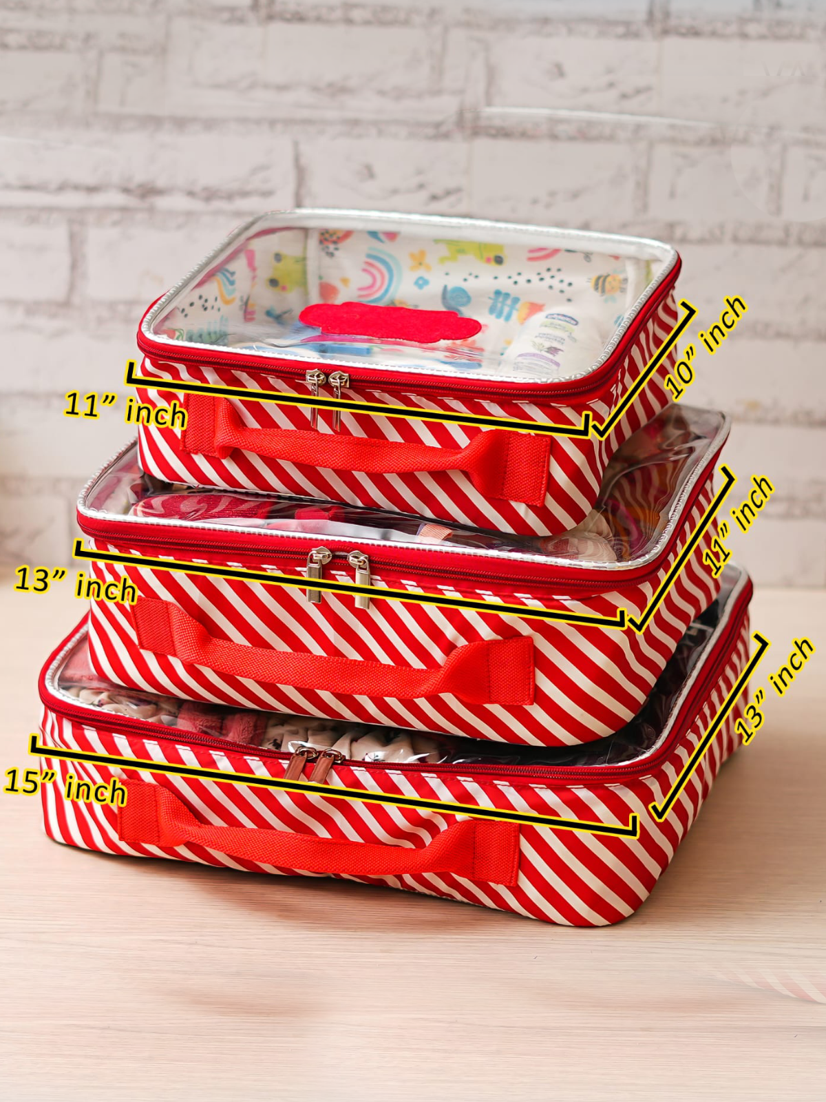 Personalised 3 piece organiser set
