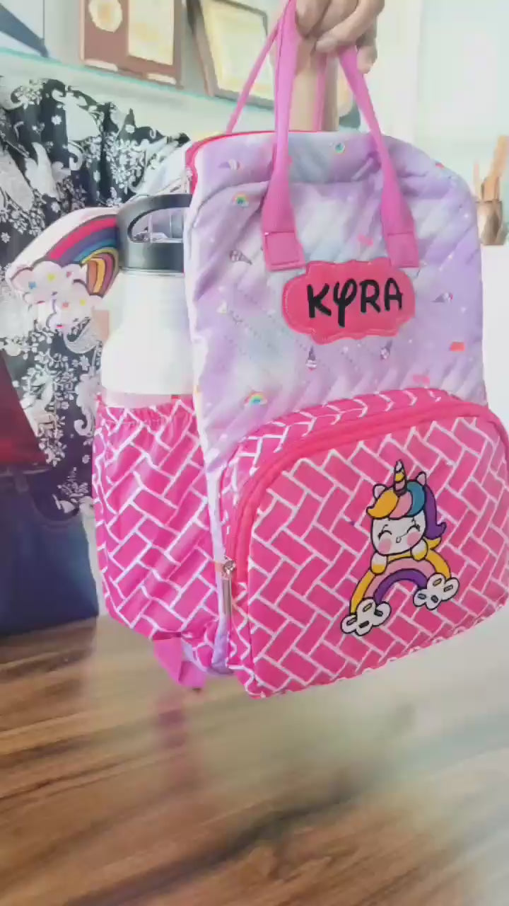 Personalised Box bagpack full combo